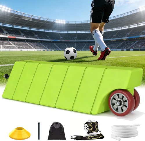 Northdeer Soccer Rebound Board - XL 46" Dual-Surface Training Equipment with Adjustable Angle & Accessories