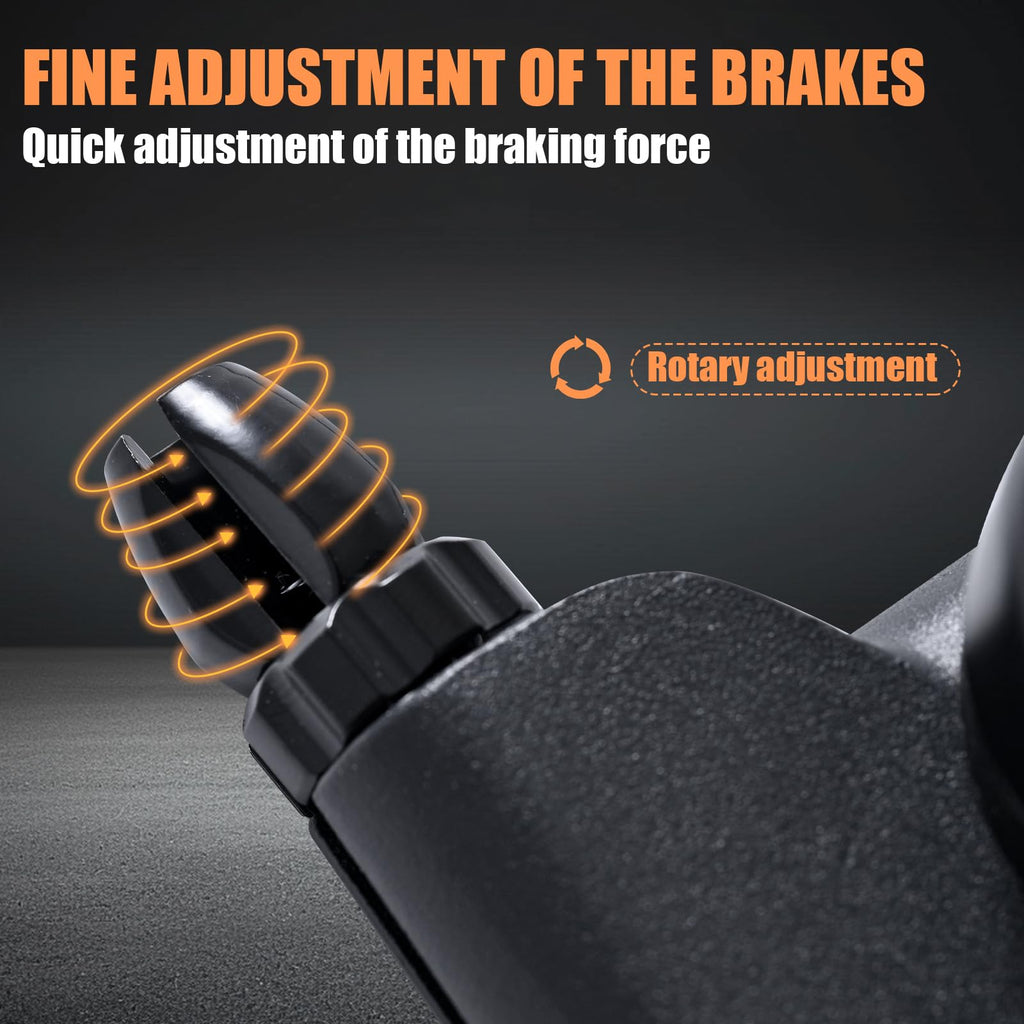 Yungeln Scooter Brake Handle Lever & Brake Cable Compatible with GOTRAX GXL V2 Electric Scooter Part Replacement Accessories