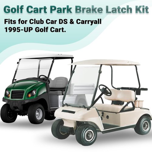 DRIVE UP Golf Cart Park Brake Latch Kit Fits 1995-up Club Car DS Carryall, OEM 101187702 1017322 101985-01 10198501