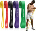 Skiennix Resistance Bands - 5-Level Elastic Pull-Up Assistance Set for Home Workouts & Fitness Training