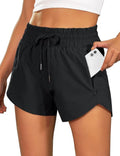 BMJL Women's Running Shorts - High Waisted Athletic Gym Shorts with Zipper Pockets | 2.5" Summer Fit