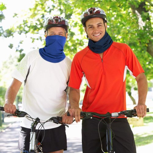 Geyoga UV Protection Neck Gaiter - 6-Piece Cooling Scarf Set for Summer | Breathable Face Mask