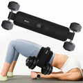 Bosaen Hip Thrust Belt, Hip Thrust Belt for Dumbbells Heavy, Booty Belt for Hip Thrust with 6.5mm Thick Non-slip Padding & 400lbs Load-Bearing, Hip Thrust Band for Gym, Home Workouts, Dumbbell, Kettlebells