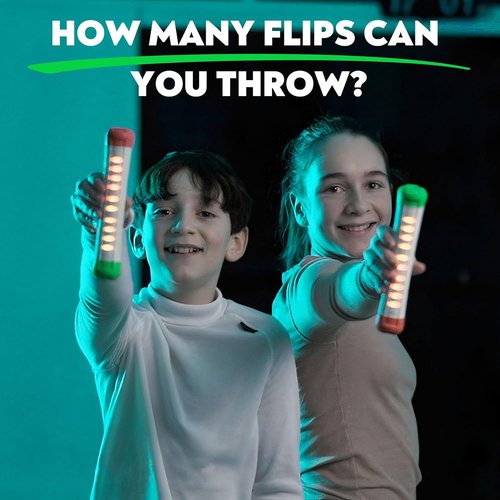 **Electronic Flip Challenge Game by [Brand Name] - Auto-Counting Skill Toy for Kids & Adults | Fun Party Game for Ages 8+**