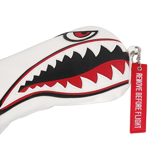 New Flying Tiger Warshark Golf Head Cover for Golf Head Club Available for Driver/Fairway/Hybird Club (One Set(1Dr+1Fa+1Hy))
