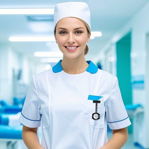 Lancardo Pin on Electronic Watch: HD Digital Display Multi-Function Day Calendar Alarm Stopwatch for Nurses Doctors Hikers Chefs Climbers