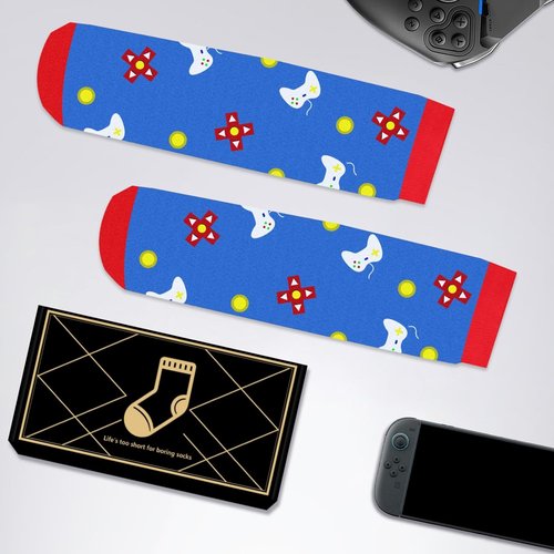 Auch Gaming Socks - Funny Christmas Gift for Men, Dads, and Teens | Perfect Stocking Stuffer