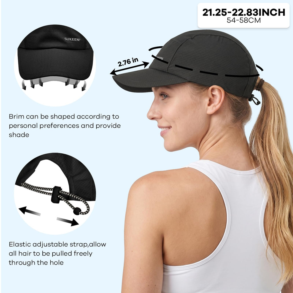 Sukeen Lightweight Running Hat for Women Sports Baseball Cap Unstructured