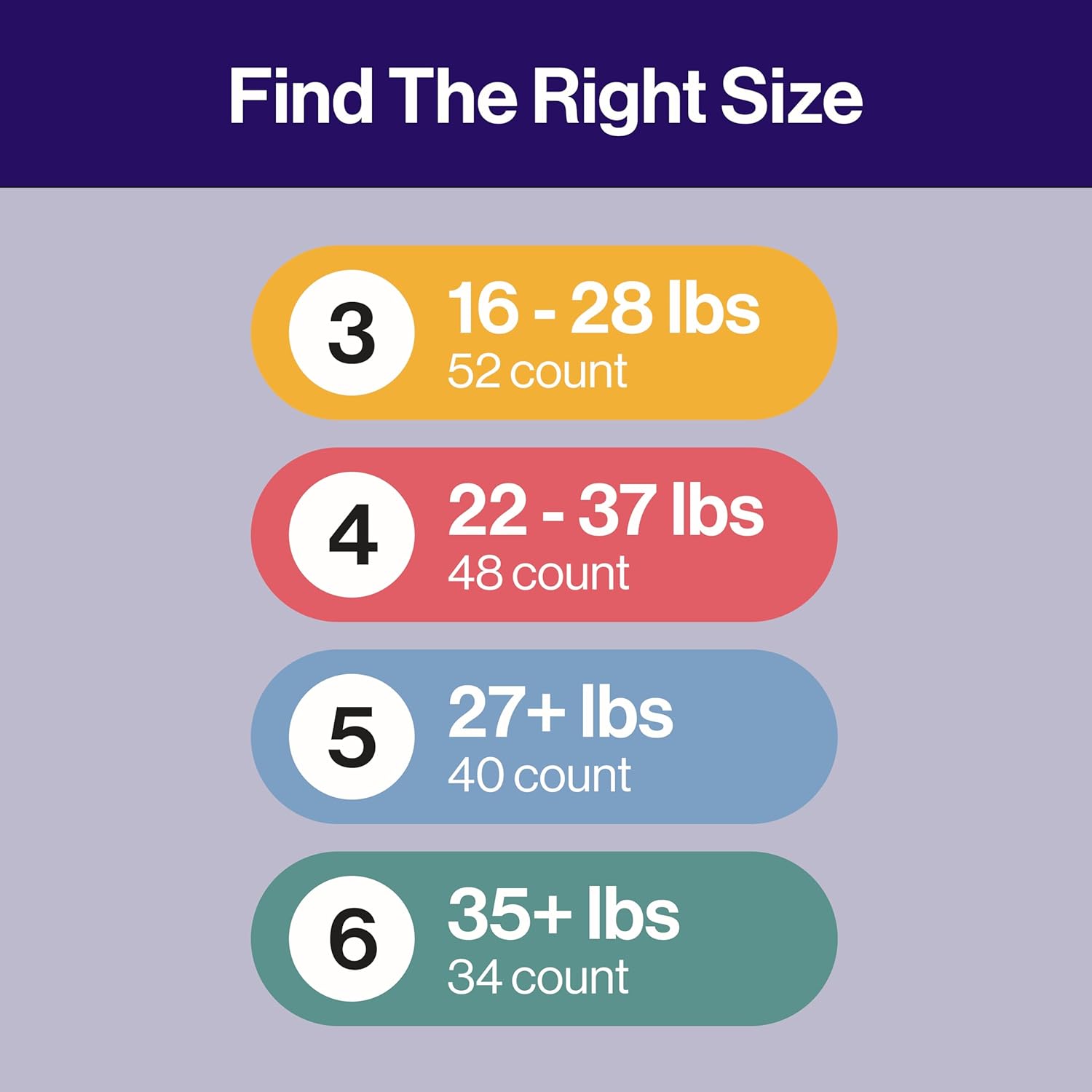 The Honest Company Overnight Diapers - Hypoallergenic Comfort, Cozy Cloud + Star Signs | Size 4 (22-37 lbs), 48 Count
