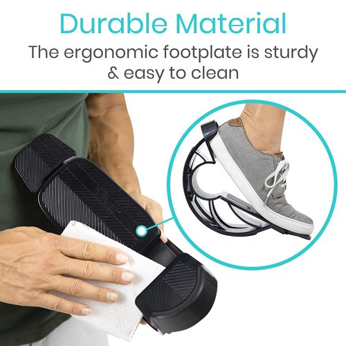 Vive Adjustable Calf Stretcher - Foot Rocker for Plantar Fasciitis - Achilles Tendon and Ankle Stretching Device - Calf Exerciser & Strengthener for Pain Relief & Prevention - Recovery Equipment