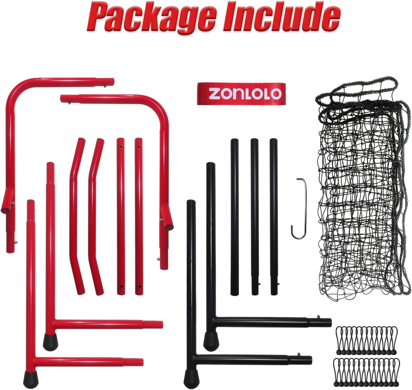 Zonlolo Baseball Pitchback Net - Rebounder Trainer for Solo Practice | Adjustable Angles for Easy Use
