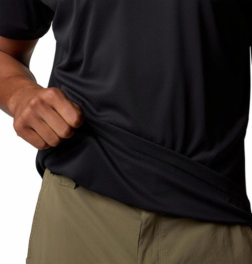 Columbia Men's Zero Rules Lightweight Short Sleeve Crew - Breathable Comfort | Perfect for Outdoor Activities