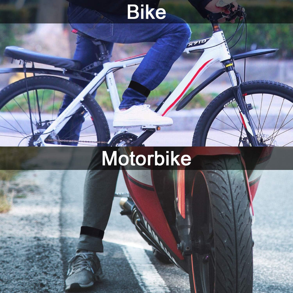 Wisdompro Cowboy Boot Straps - Ankle Bands for Blousing & Gartering | Perfect for Biking & Fishing