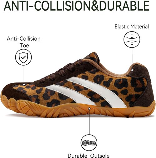 Barefoot Shoes | Women’s Casual Sneakers with Wide Toe Box - Lightweight & Breathable Unisex Design