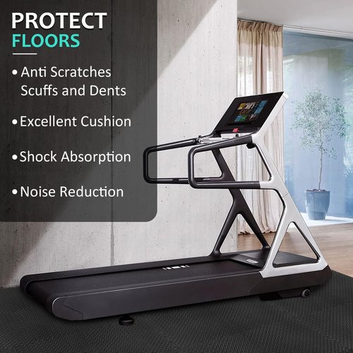 BEAUTYOVO Interlocking Foam Gym Mats - 24'' x 24'' EVA Tiles for Protective Flooring