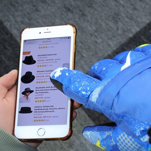 Momoon Ski Gloves - Waterproof Touch Screen Winter Gloves for All Ages | Unisex Design