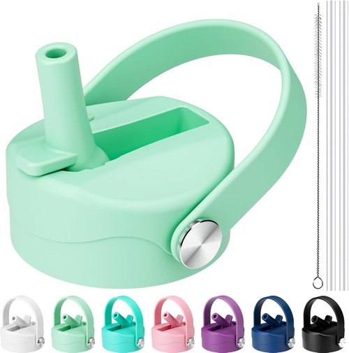 Hydro Flask Straw Lid - Replacement Cap for Wide Mouth Bottles | Fits 12-40 oz Sizes (Alpine)