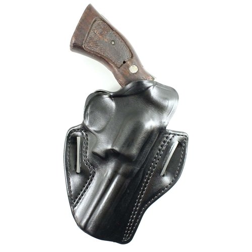 Desantis Speed Scabbard, Right, Black, COLT Python, Trooper 4", S&W L Frame 4", DAN Wesson 15/2,15/2V,15/2VH 4", Ruger GP100 4"
