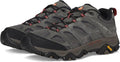 Merrell Men's Moab 3 Hiking Shoe - Durable Comfort for All-Terrain Adventures | Size 10, Grey