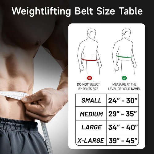 MANUEKLEAR Weight Lifting Belt - 10mm Thick & 4-Inch Wide Lever Design for Men & Women | Powerlifting Gym Belt for Squats & Deadlifts