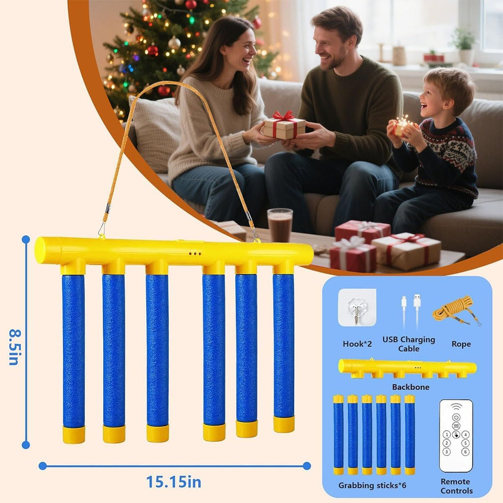 Reflex Challenge Game - Hand-Eye Coordination Training Toy with 3 Adjustable Speeds | Upgrade Remote Control