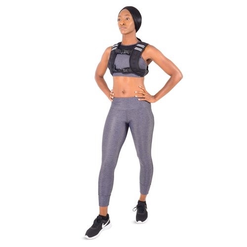 ProsourceFit Exercise Weighted Training Vest - 10lb, Black