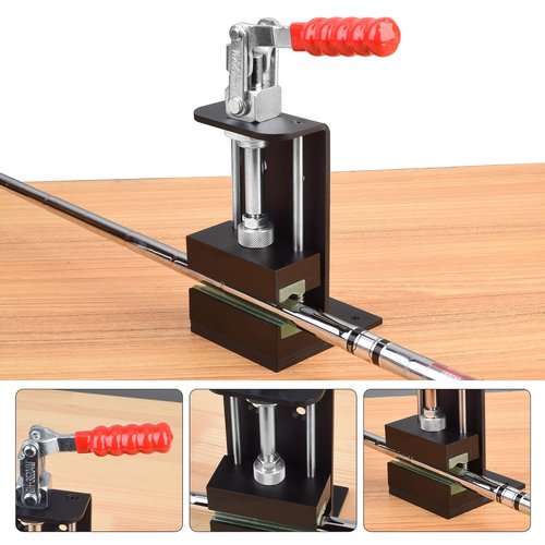 ARGCONNER Golf Club Regripping Kit, Heavy Duty Golf Shaft Clamp, Golf Club Grip Vise Clamp