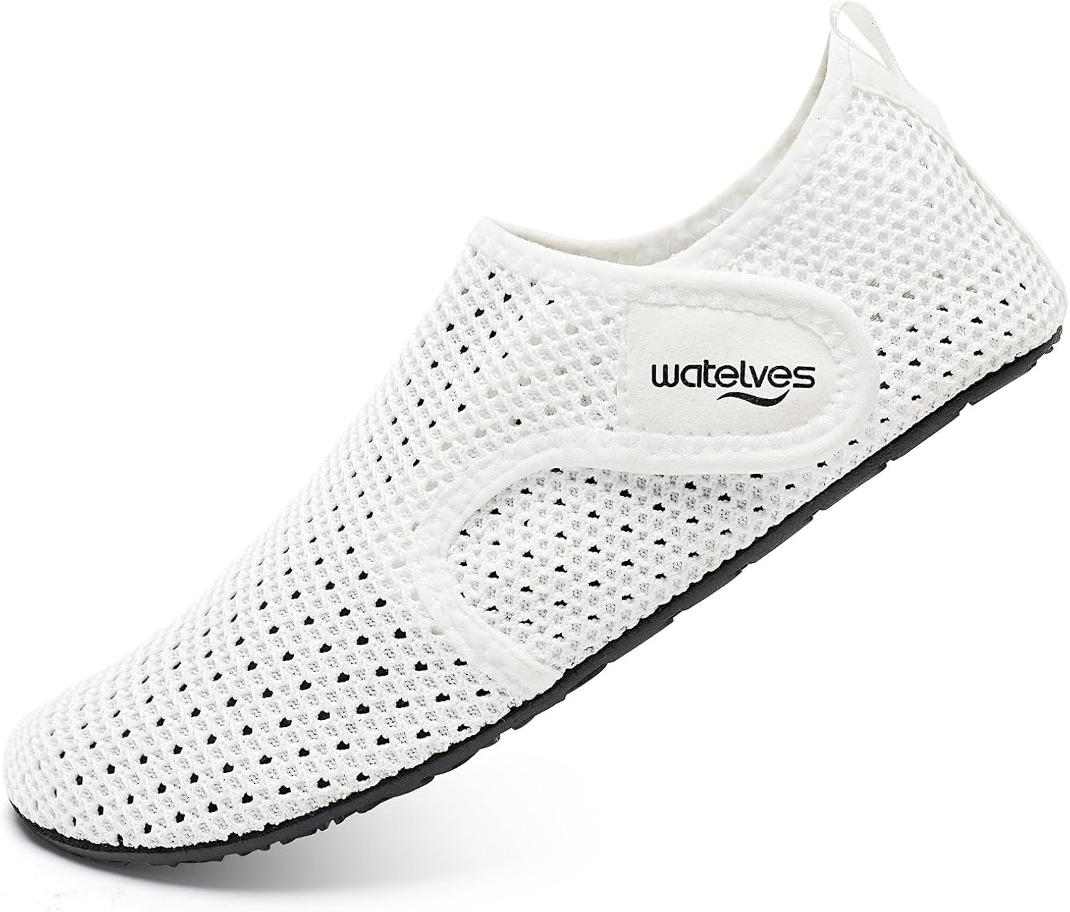 WateLves Water Shoes - Quick Dry Aqua Socks for Men & Women | Adjustable Barefoot Slippers for Beach & Pool