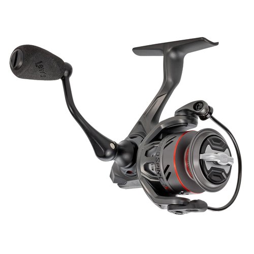 Lew’s Speed Spin CRX Spinning Fishing Reel, Size 200 Reel, 9+1 Bearings, 6.2:1 Gear Ratio, Graphite Frame and Sideplate, Solid Brass Speed Gears