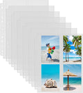 Sooez Photo Sleeves - 30 Pack Heavy Duty Plastic Page Protectors for 3 Ring Binder | 3.5x5 Clear Inserts
