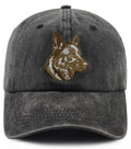 Dog Lover Gifts for Women Men, German Shepherd Dog Dad Hat, Funny Pet Accessories Baseball Cap, Fathers Day Birthday Gifts for Daddy Mommy Poppy Black