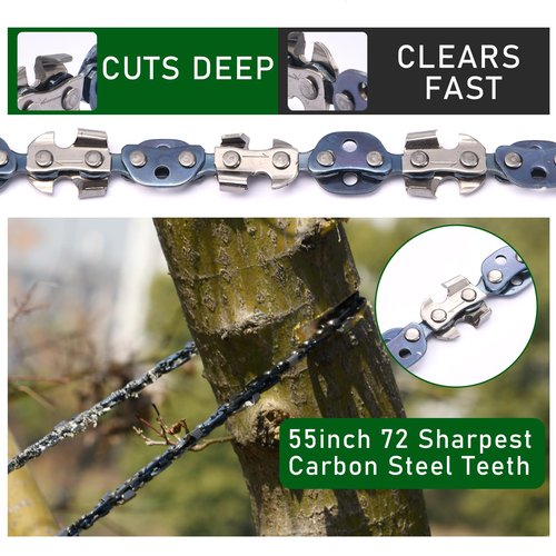 Rope Saw 56 inch High Limb Rope Saws Tree Saw High Limb Both Sides, Pocket chainsaw with 11OZ Throw Weight