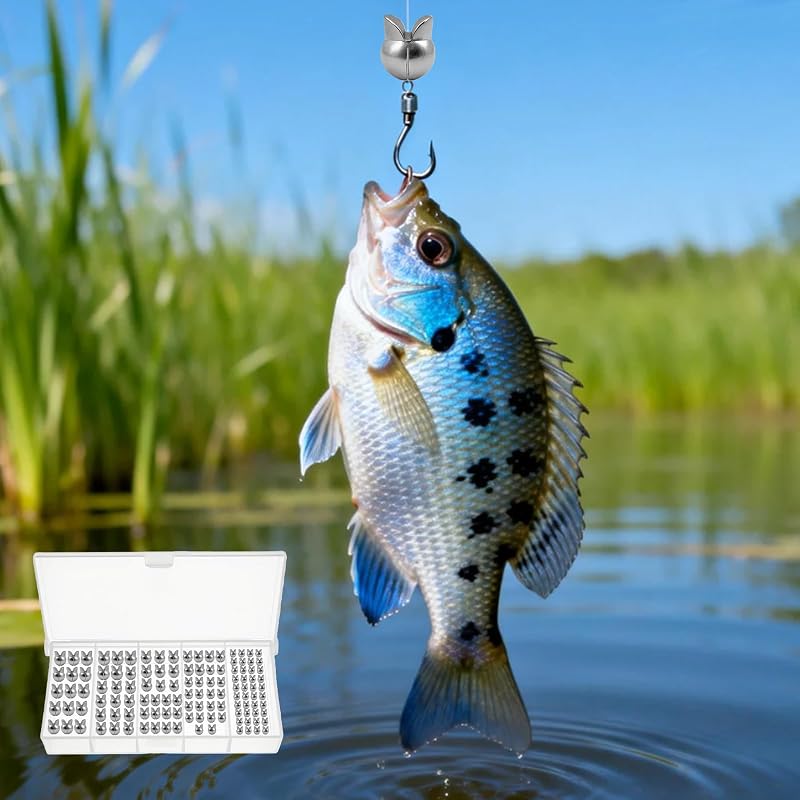 Split Shot Fishing Weights Sinker Set 100pcs 0.5g/0.8g/1g/1.5g/2g Clip-On