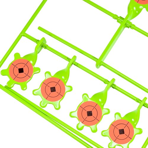 KNINE OUTDOORS Resetting Target - Turtle Sign for Air Gun, Pellet & BB Gun | Compatible with .22 & .177 Caliber