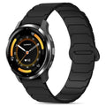 Magnetic Sport Band for Garmin Venu 3S/Venu 4 41mm/Venu 2S/Vivoactive 4S/Vivomove 3S, 18mm Silicone Loop Strap Wristband for Forerunner 255S/265S Man Woman