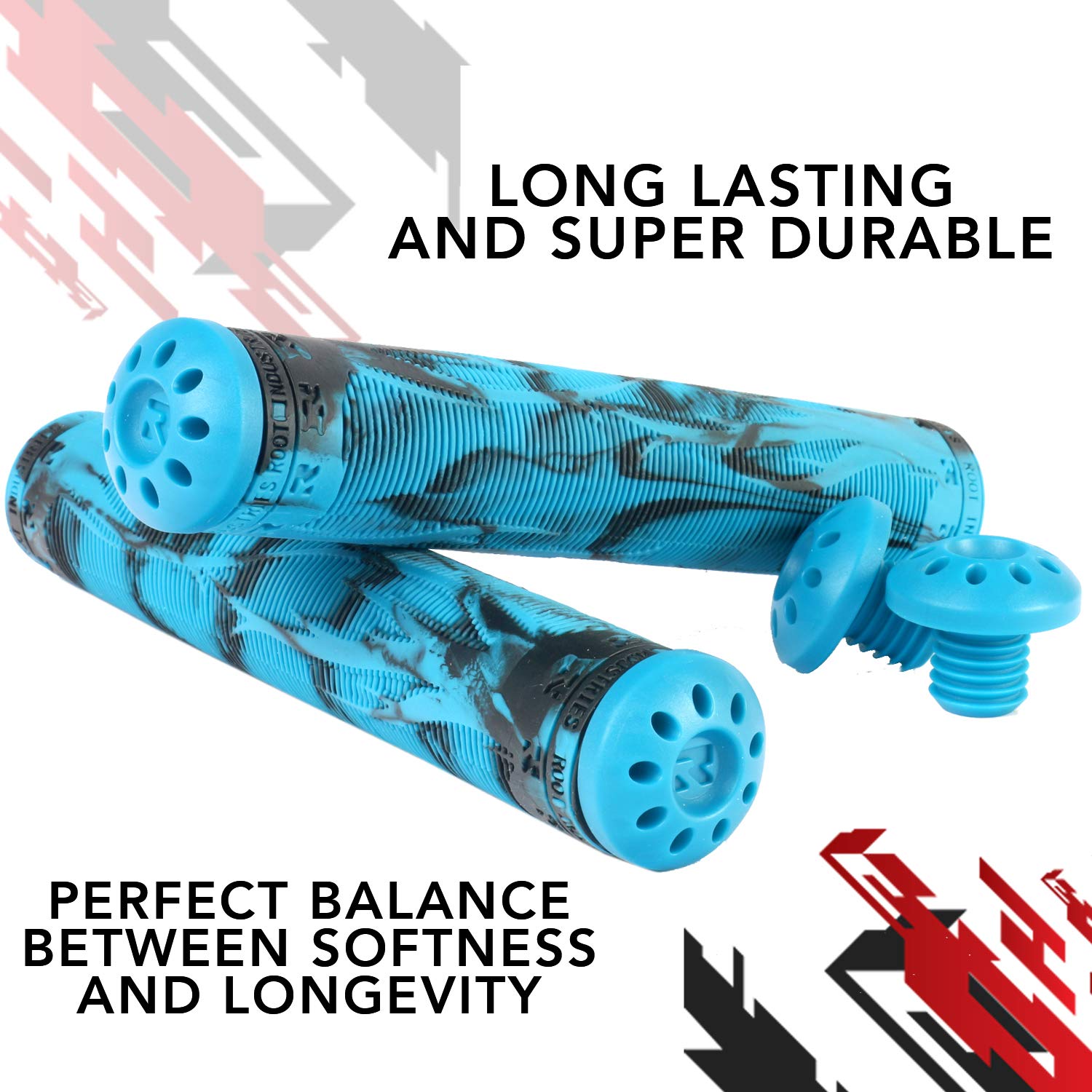 ROOT INDUSTRIES R2 Grips Aqua and Black