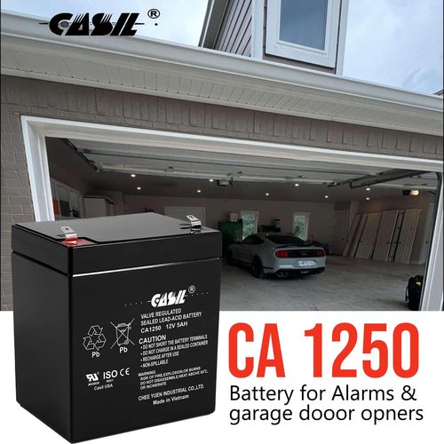 Casil 12V 5AH Replacement Battery Compatible with Razor E125 E150 Electric Scooter Battery