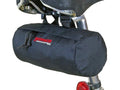 Bushwhacker Waco Black Bicycle Handlebar & Seat Bag – Cycling Pack for Bike Cylinder Storage – Versatile Saddle Bag for Front or Rear Accessories, Ideal for Cycling and Snowmobile Use