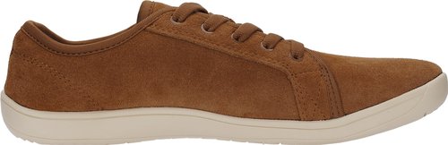 WHITIN Women's Genuine Leather Wide Barefoot Shoes Size 9 Zero Drop Wide Width Minimalist Fashion Sneakers Walking Tennis Sport Footwear Gym Footwear Comfy Flat Brown 40