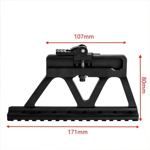 PRISM PIONT Gen 4 Scope Mount for Standard Mount Models，Side Lock Scope Mount Bases