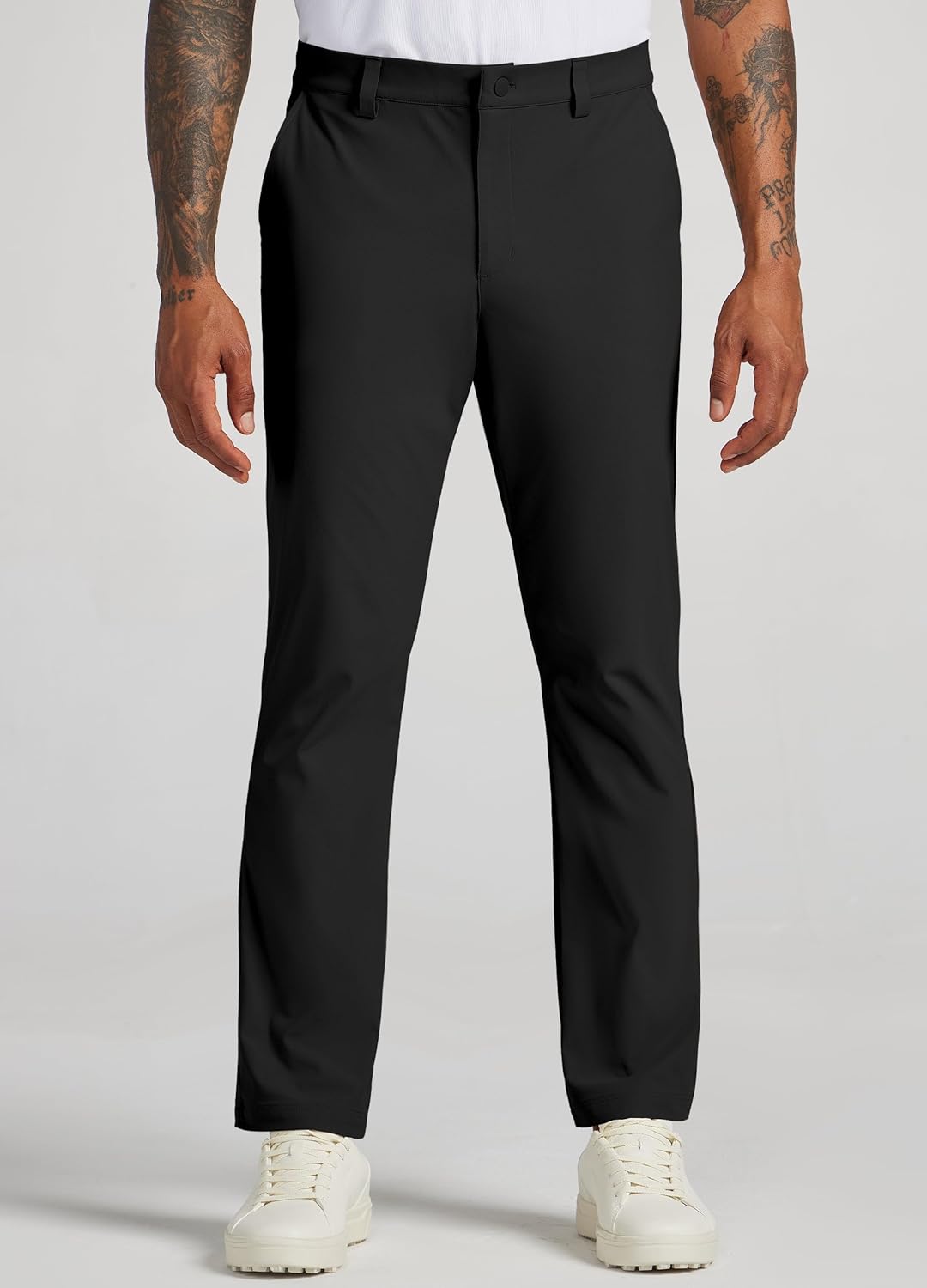 Willit Men's Golf Pants - Stretchy & Comfy Dress Pants | Lightweight Casual Slacks with Pockets (28''-34'')