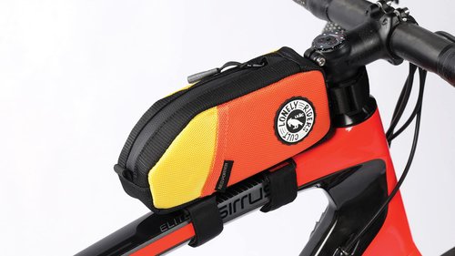 ULAC NOMADPAK: TREKKING Top Tube Bag (Orange-Yellow, 0.9L)