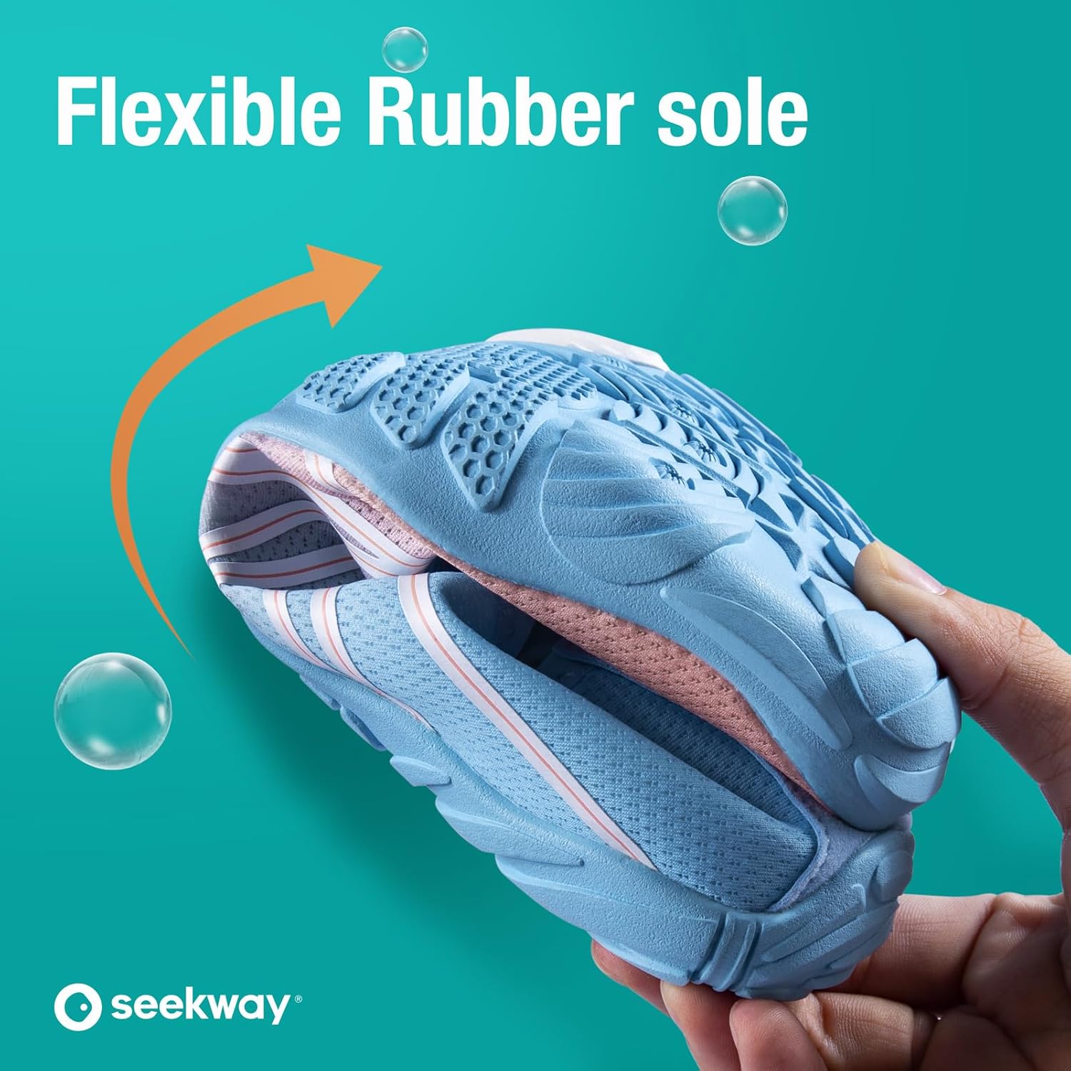 SEEKWAY Water Shoes - Quick-Dry Aqua Socks for Men & Women | Ideal for Beach, Pool, and Hiking