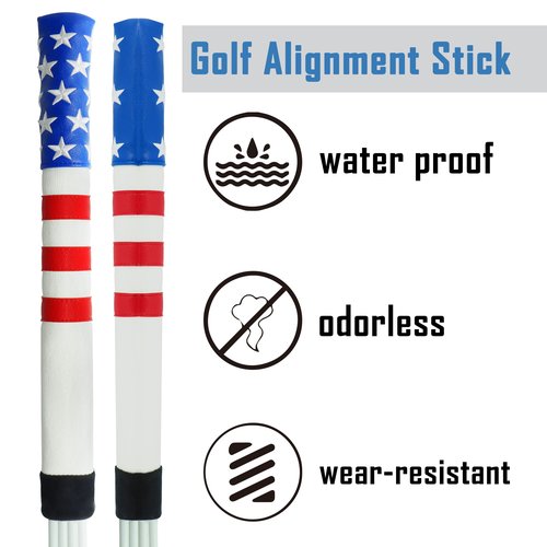 Golf Alignment Stick Cover Case Holder Hold at Least 3 Sticks