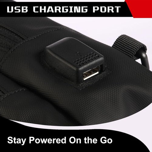 LEPHYON Magnetic Gym Bag - Versatile Crossbody Sling with USB Charging Port | Ideal for Travel & Workouts