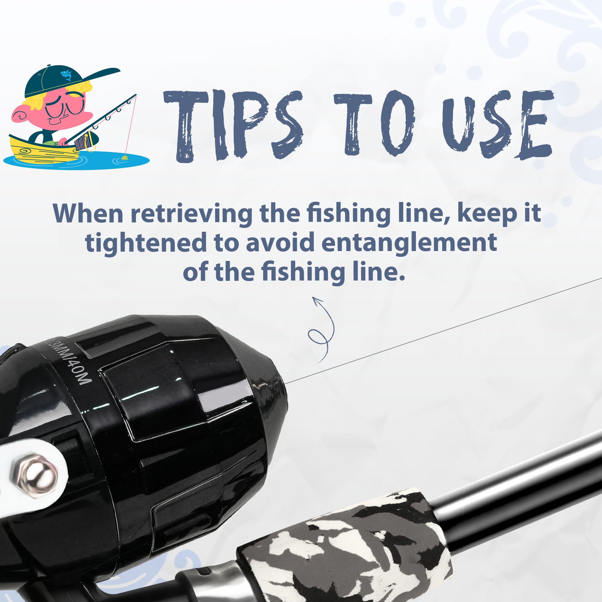 WIDDEN Kids Fishing Pole, Portable Telescopic Kids Fishing Poles for Boys and Girls, Fishing Rod and Reel Combo Kit with Tackle Box, and Fishing Net, Best Fishing Pole for Toddler Youth