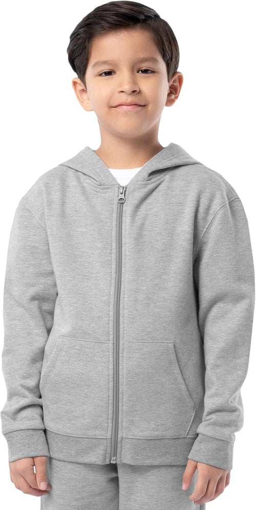 Fruit of the Loom Kids' Fleece Full Zip Hoodie - Cozy, Soft, and Stylish Sweatshirt for All-Day Comfort