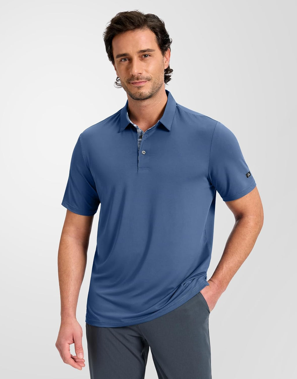 Obla Men's Golf Shirt - Short Sleeve Moisture-Wicking Performance Polo | Casual Athletic Fit