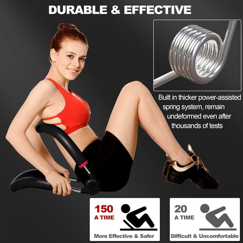 eHUPOO Ab Machine Ab Workout Equipment,Sit Up Exercise Equipment For Stomach Workout, Adjustable Abdominal & Strength Trainer For Men & Women,Fitness Exercise Equipment For Home.US Patented