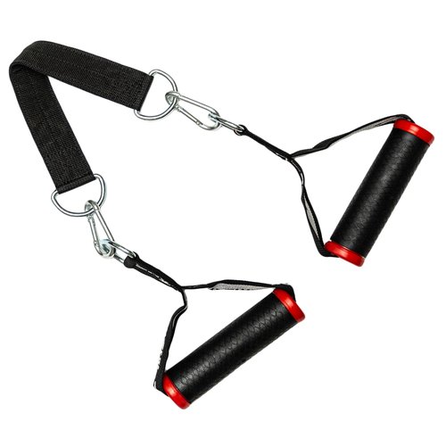 Vikingstrength Farmers walk handles, Strongman equipment in pair + t-bar row handles viking press attachment + V-Strength Workout App
